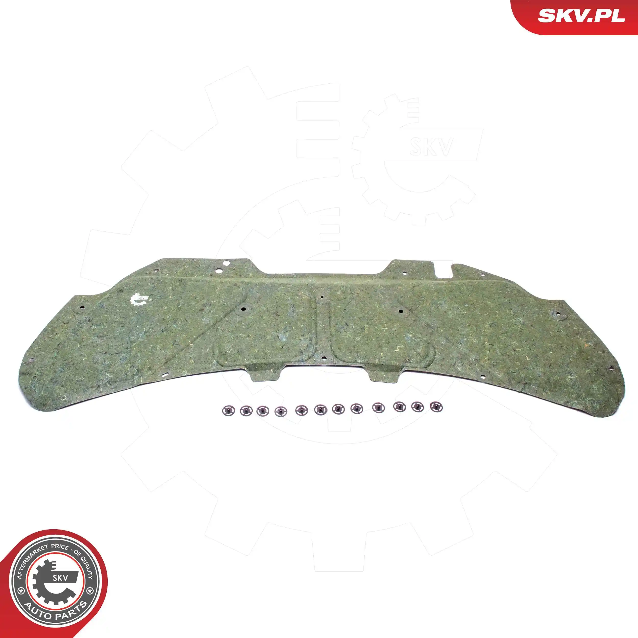  Isolamento de ruído da capota Nissan Qashqai II SUV (J11) (2013 - 2021) II