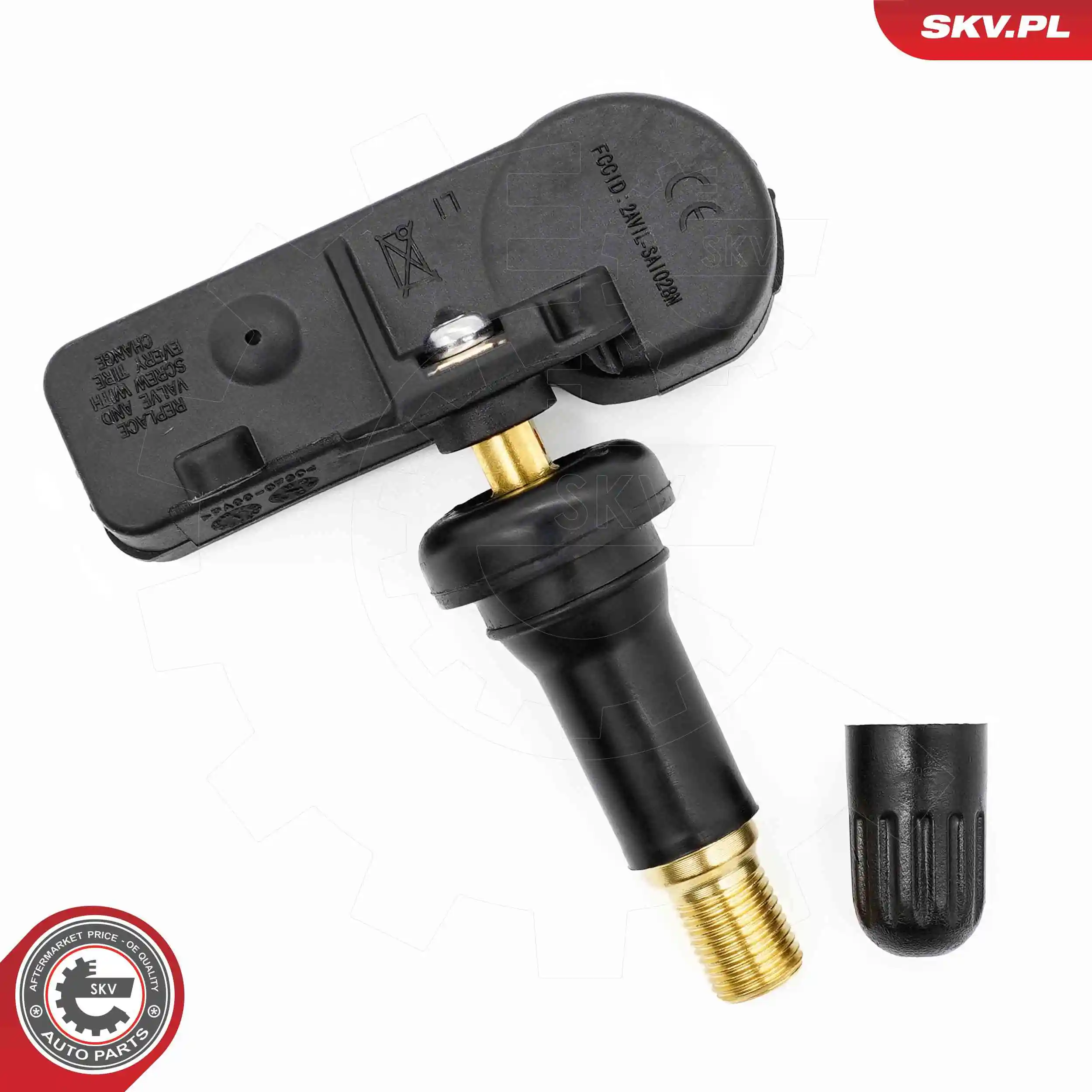 Sensor de pressão de ar nos pneus Ford Edge I U387