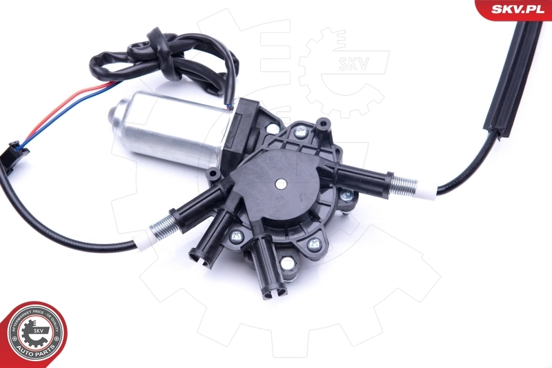 Mecanismo de acionamento de vidro da porta dianteira esquerda para Audi 100 C3 44, 44Q
