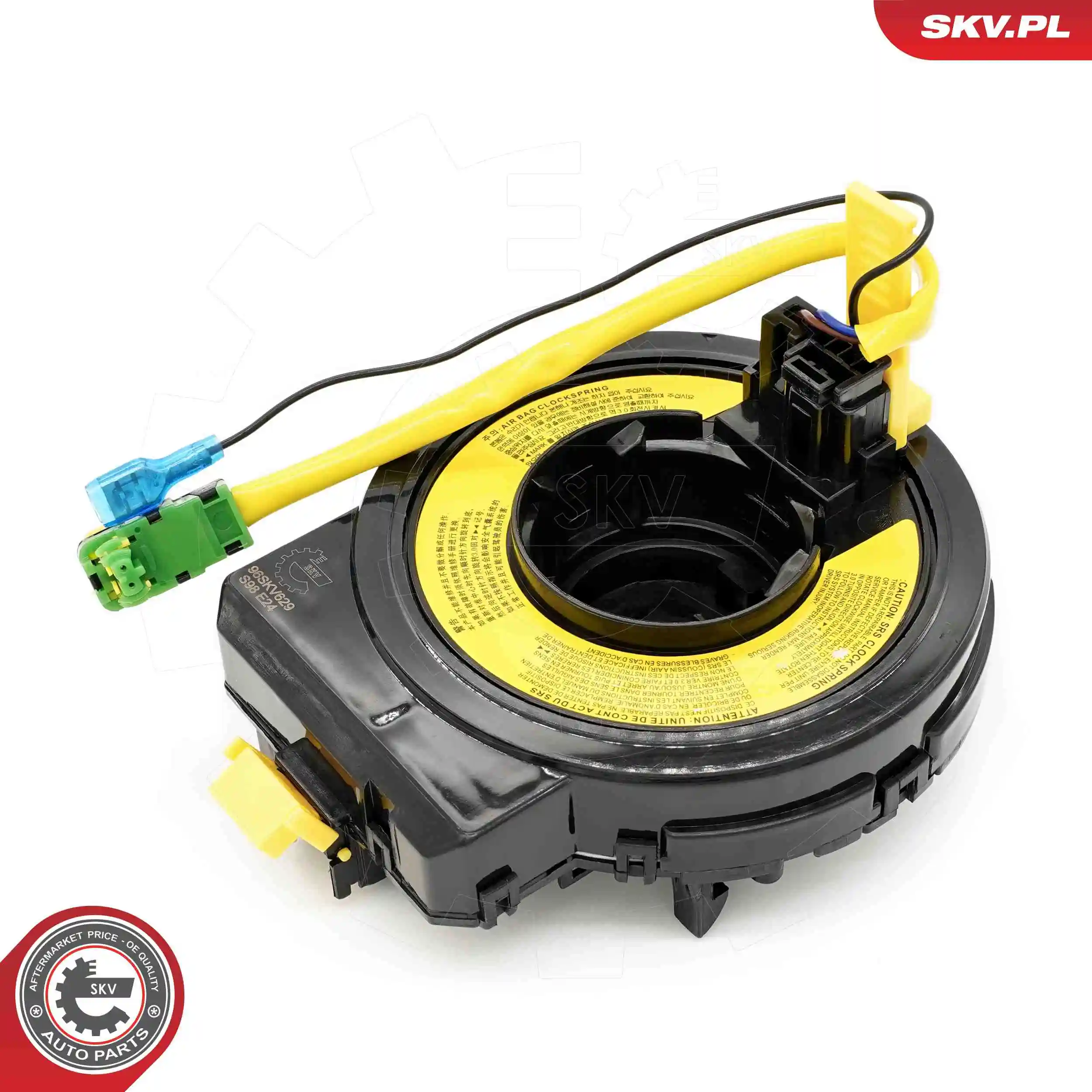 96SKV629 SKV Anel AIRBAG de contato, cabo plano do volante