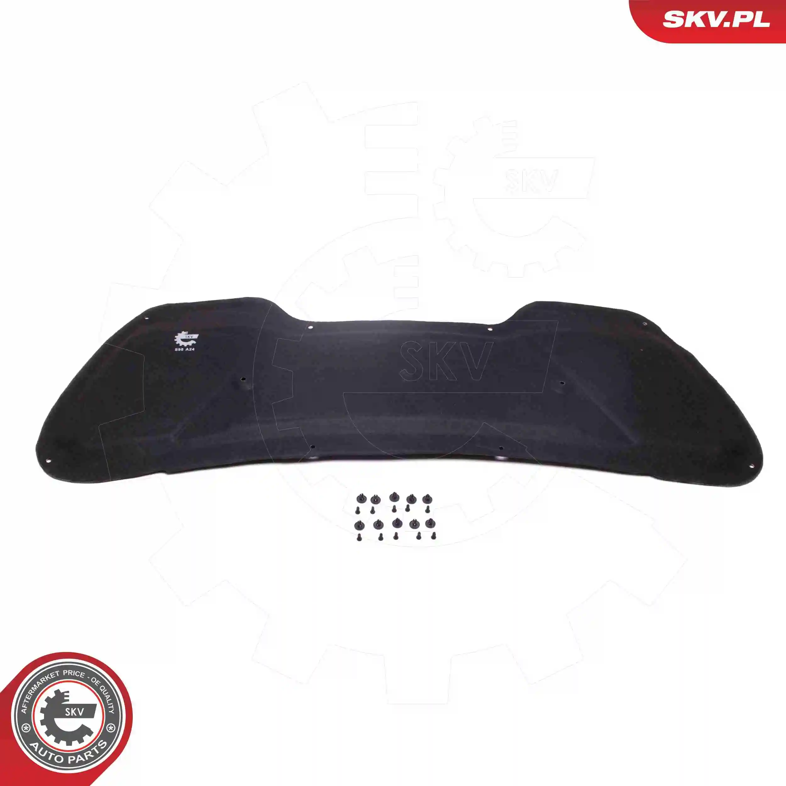 Isolamento de ruído da capota para Hyundai Tucson II TM