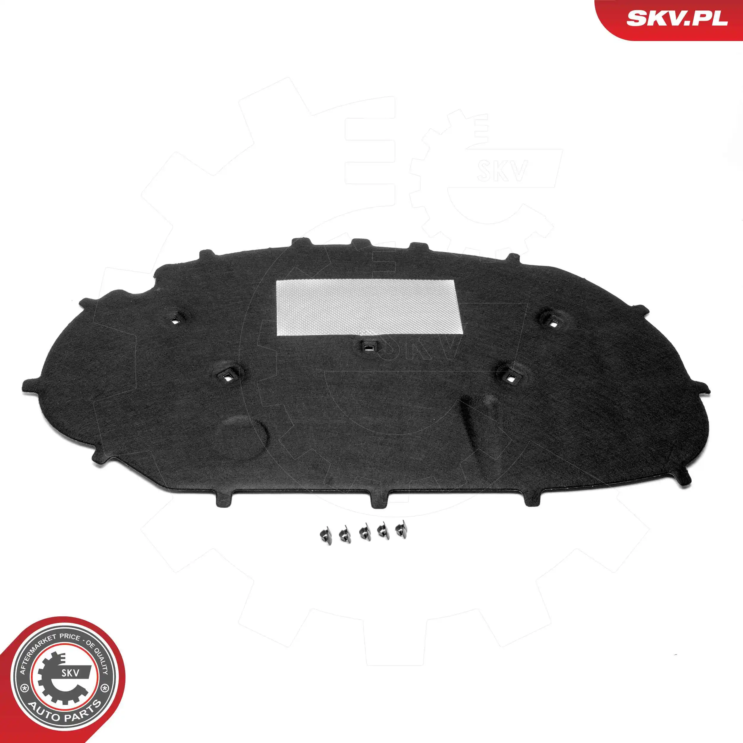 Isolamento de ruído da capota para Volkswagen Golf 5K1
