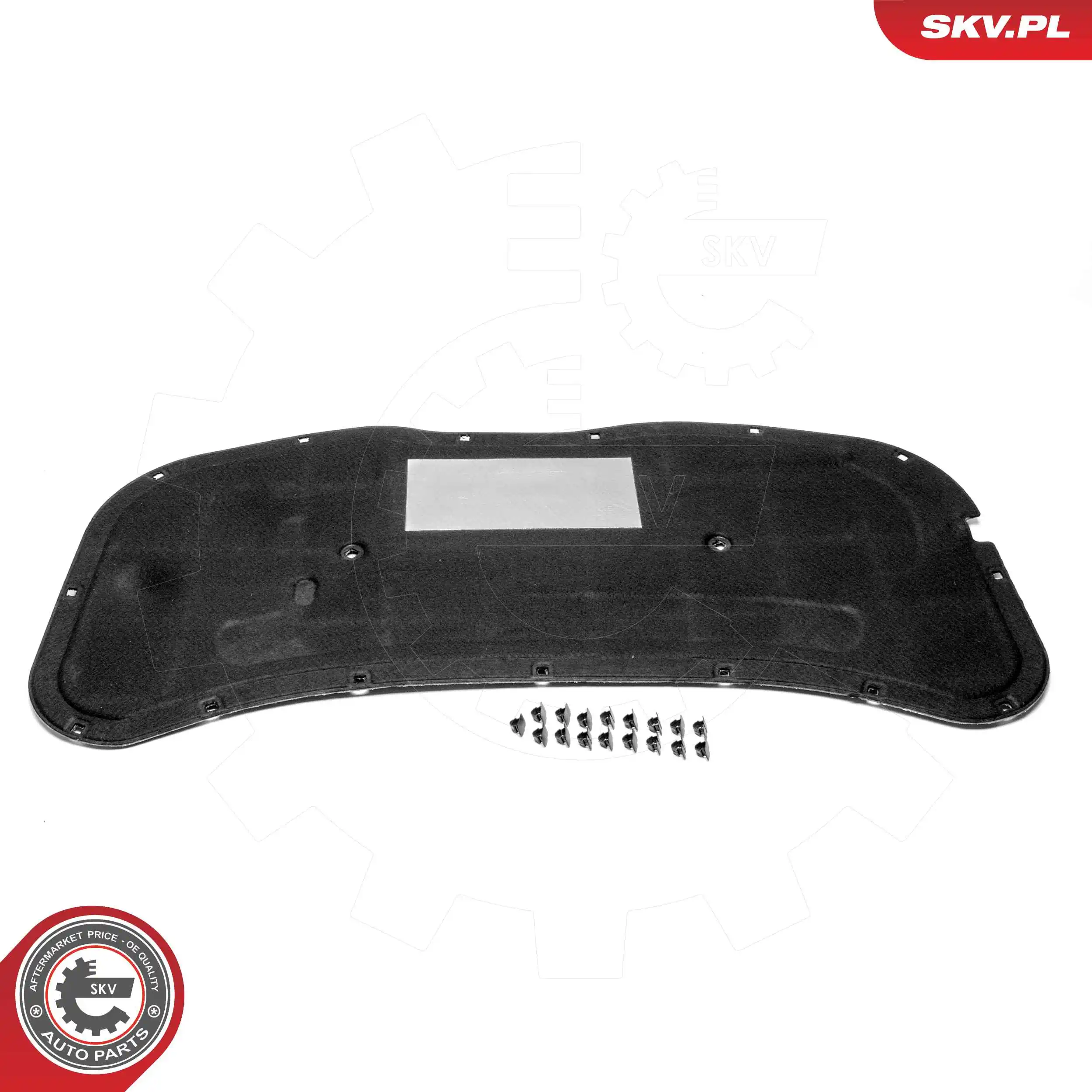 Isolamento de ruído da capota para Volkswagen Polo 9N, 9A
