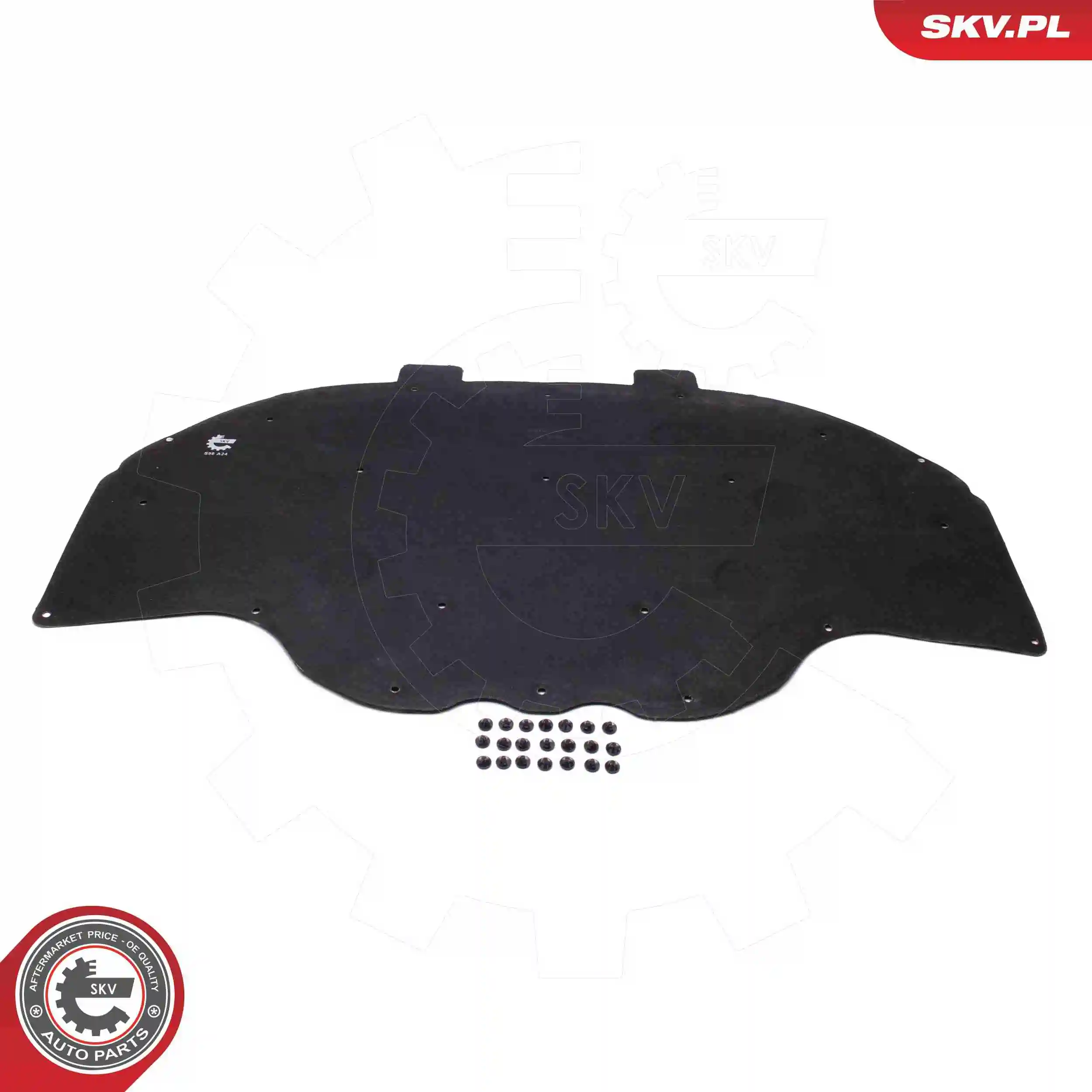 Isolamento de ruído da capota para Mercedes C  W204