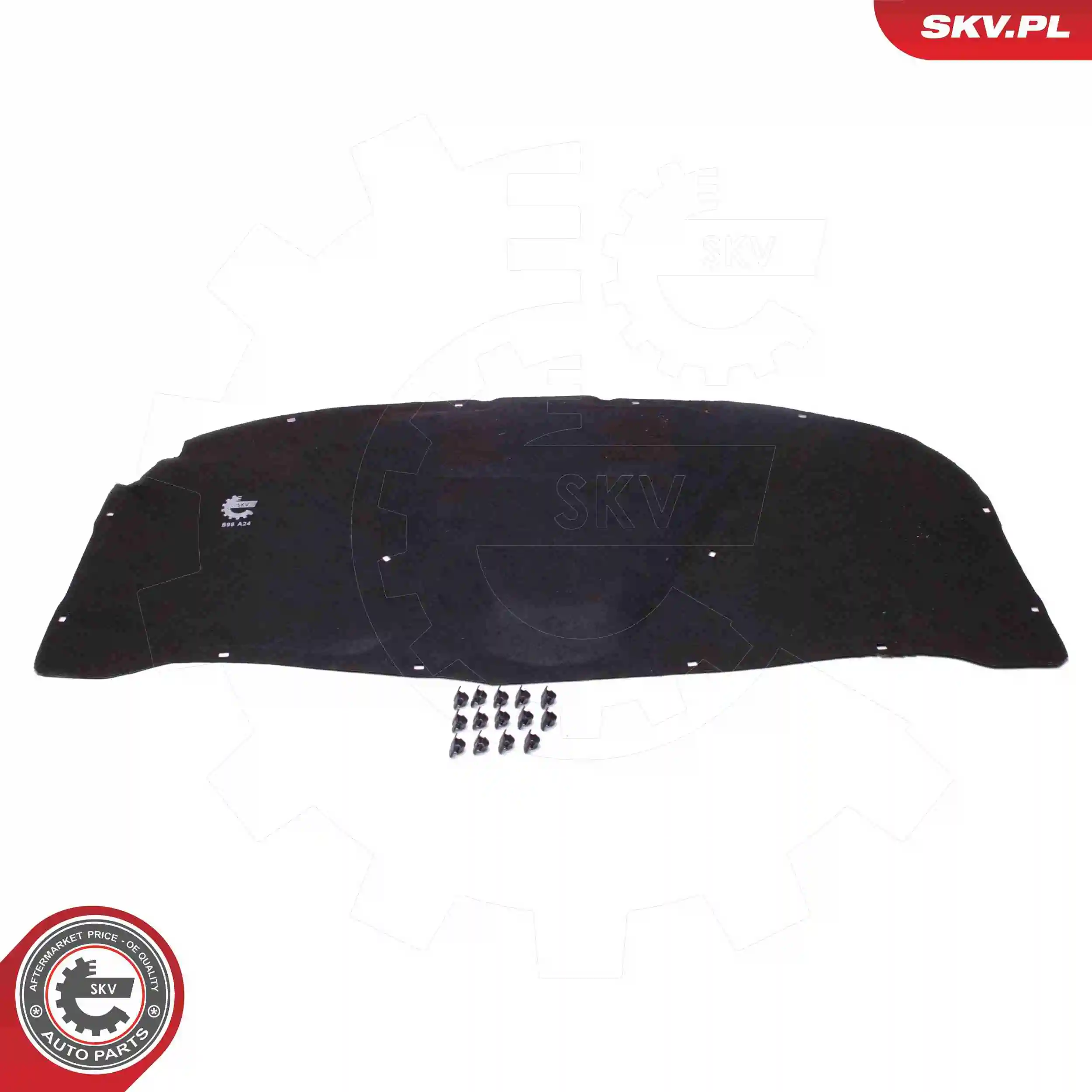 Isolamento de ruído da capota para Volkswagen Passat B5 3B2