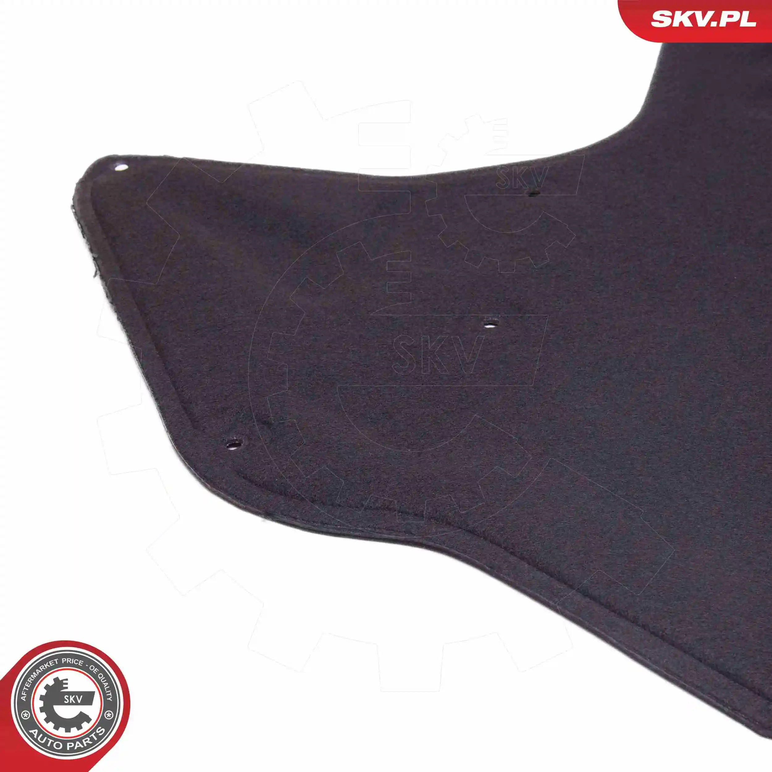  Isolamento de ruído da capota Mercedes E sedan (W211) (2002 - 2008) 