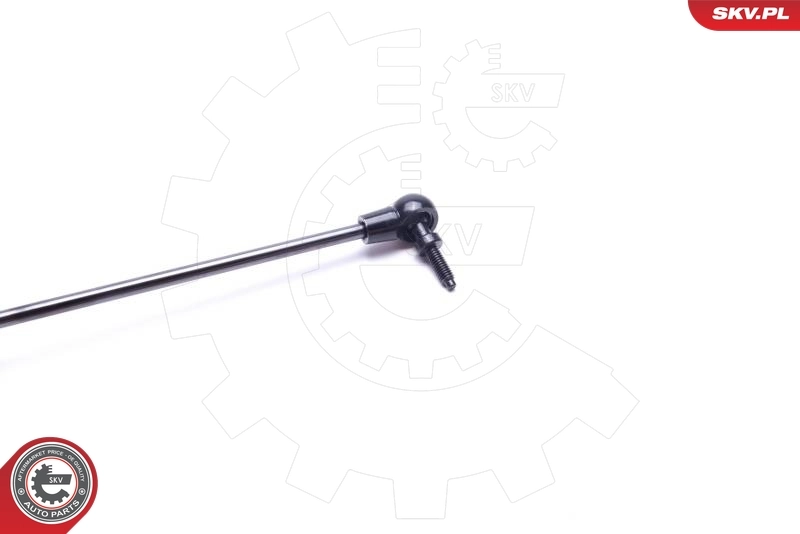 Amortecedor de vidro de porta-malas (de 3ª/5ª porta traseira (de tampa de alcapão) Fiat/Alfa/Lancia K55136965AA