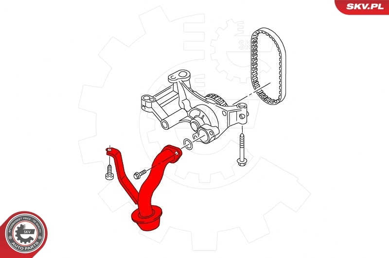 Receptor de óleo (coletor de óleo) Volkswagen AMAROK preço, a partir de 21,36 USD