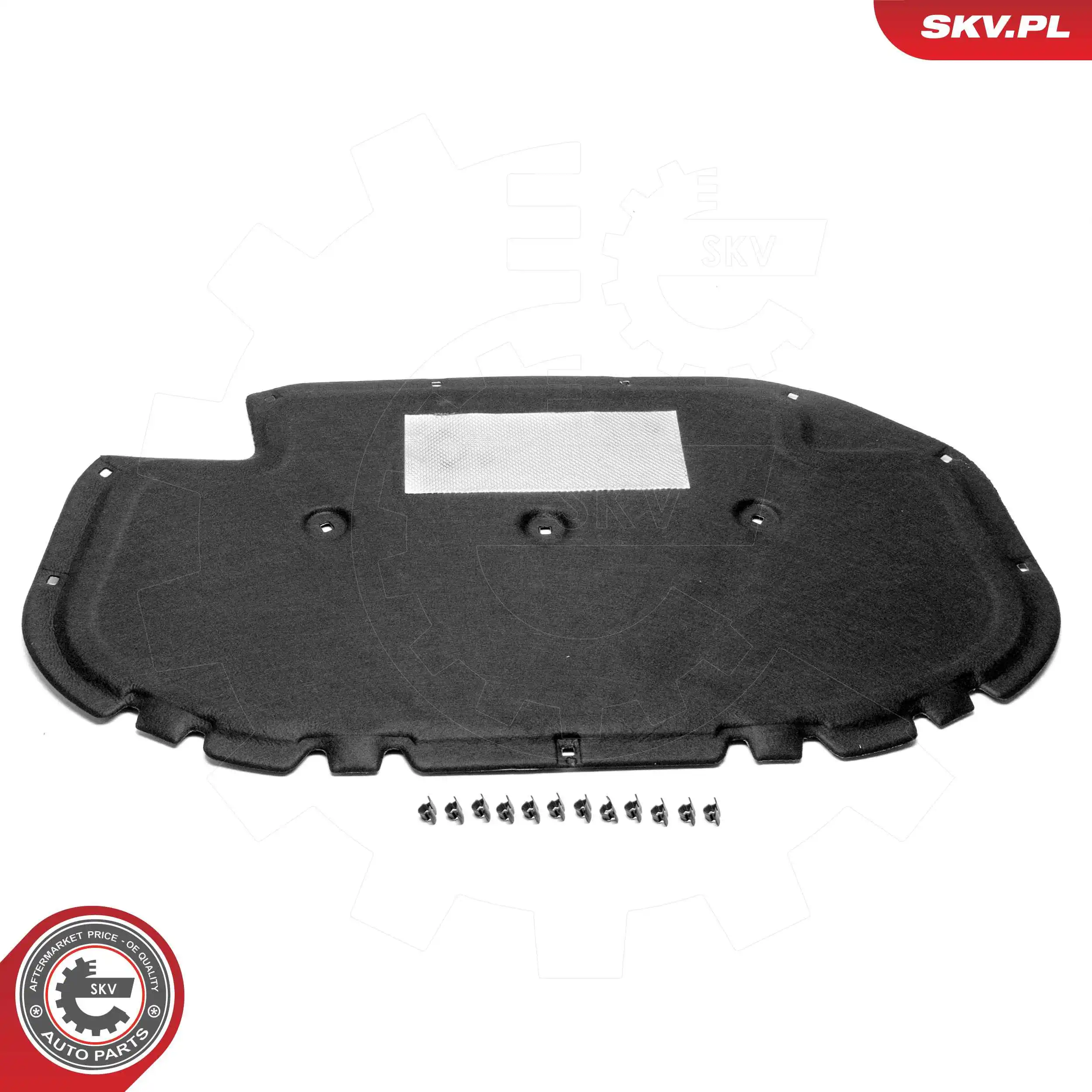 Isolamento de ruído da capota para Volkswagen Golf BA5, BV5