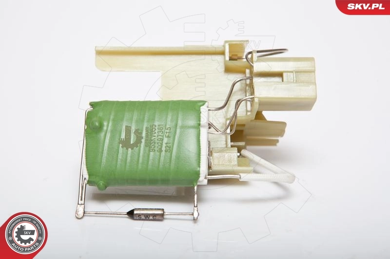 Resistor (resistência) de ventilador de forno (de aquecedor de salão) 90297361 Opel