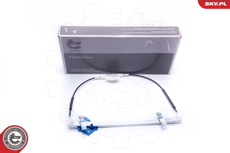  Mecanismo de acionamento de vidro da porta dianteira direita Seat Toledo I sedan (1L) (1991 - 1999) I