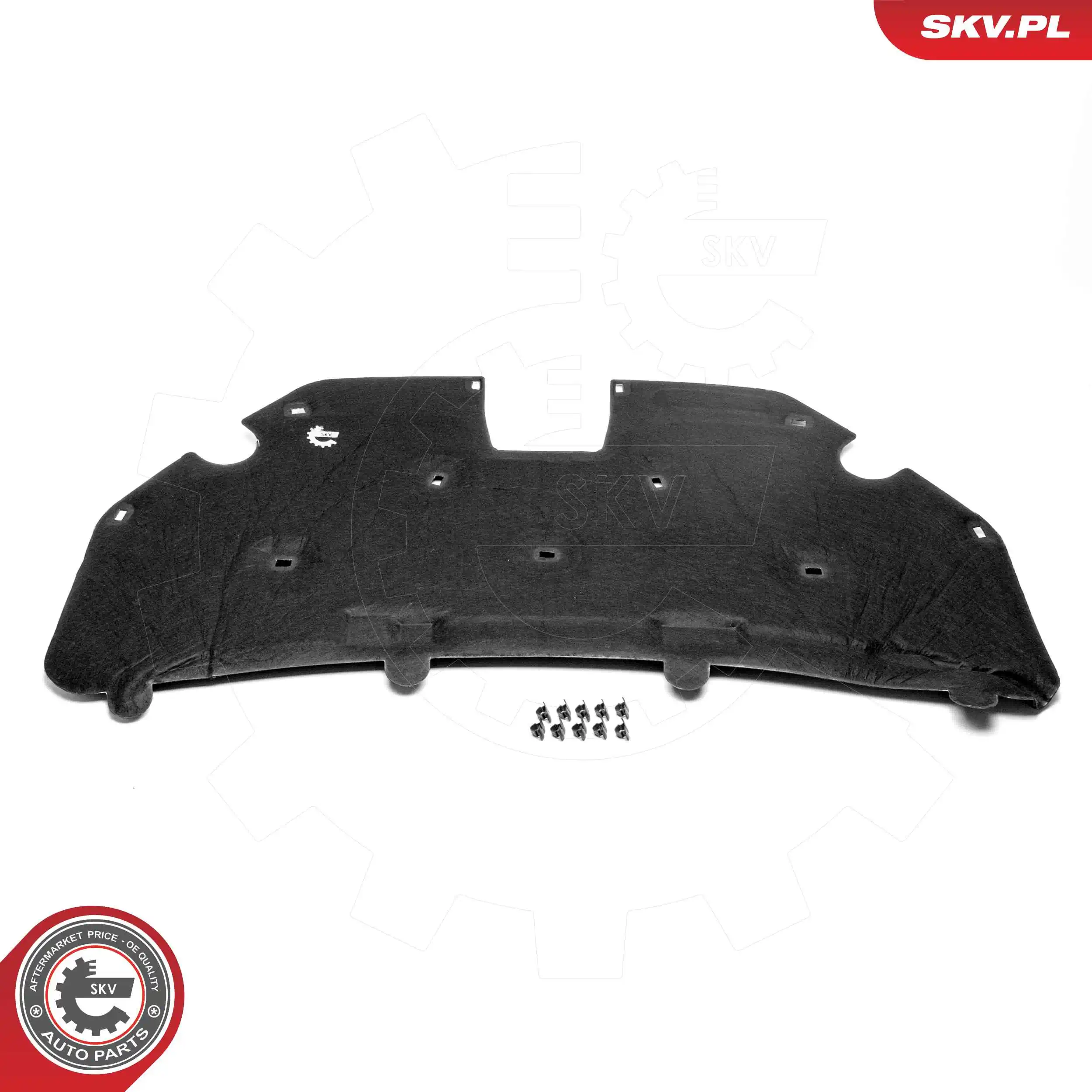  Isolamento de ruído da capota Ford Focus I sedan (DFW) (1999 - 2005) I