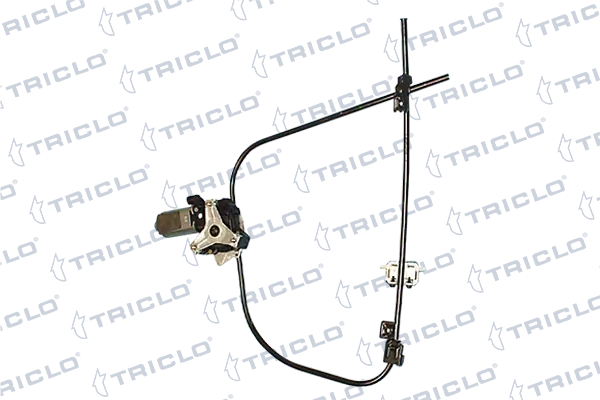 Mecanismo de acionamento de vidro da porta dianteira esquerda para Renault 19 I B53, C53