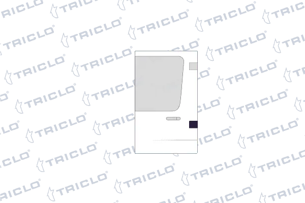 121676 Triclo Maçaneta externa da porta traseira