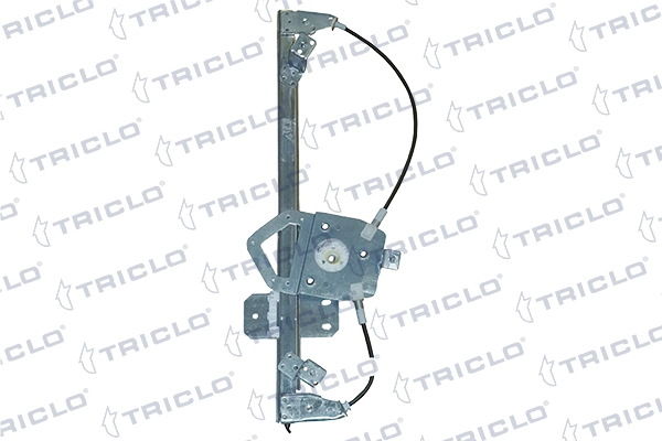 Mecanismo de acionamento de vidro da porta dianteira esquerda para Dacia Sandero I BS0, 1