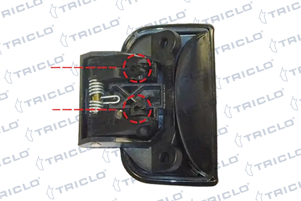 Maçaneta dianteira esquerda externa da porta Triclo 121338 preço, a partir de 21,49 USD