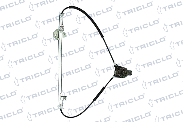 Mecanismo de acionamento de vidro da porta dianteira direita para Volkswagen Polo II 86C