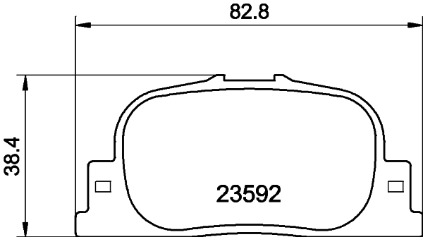 Compre D2187 BYD Sapatas do freio traseiras de disco