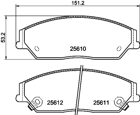 Compre 0446506090 Toyota Sapatas do freio dianteiras de disco