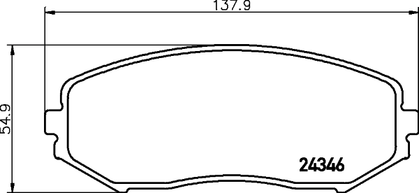 Sapatas do freio dianteiras de disco Toyota 5520065J11 preço, a partir de 24,01 USD