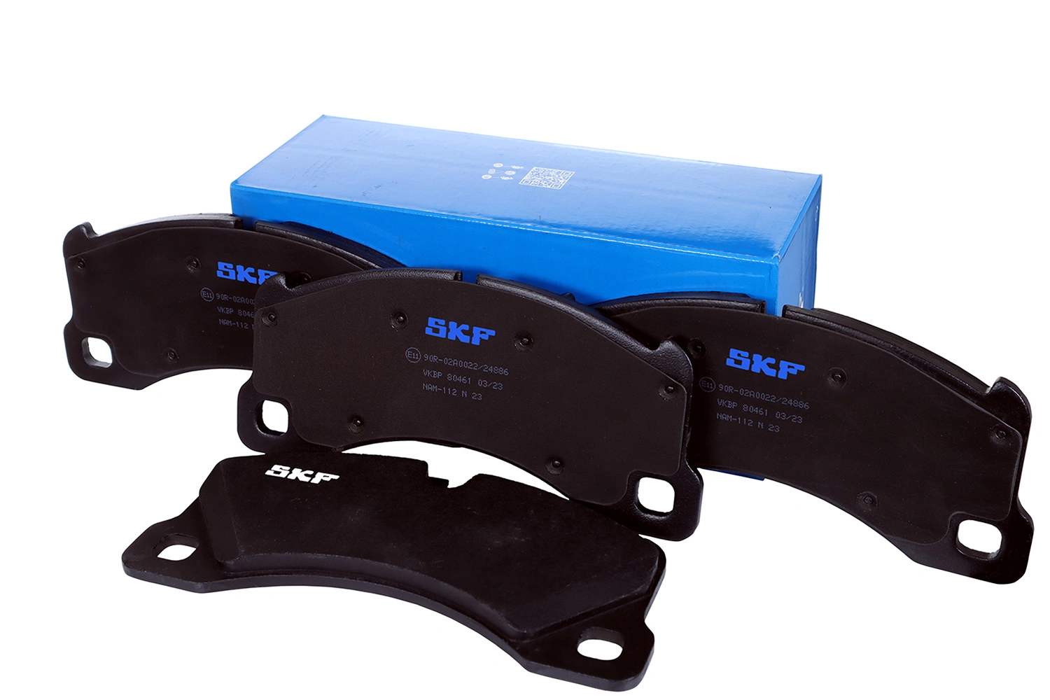 Sapatas do freio dianteiras de disco SKF VKBP80461