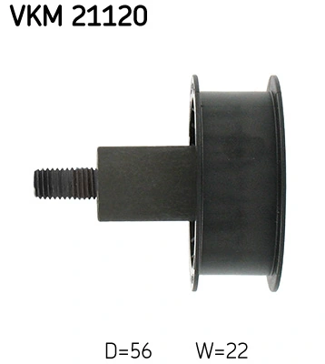 Compre VKM21120 SKF Rolo parasita da correia do mecanismo de distribuição de gás