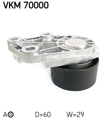 VKM70000 SKF Rolo de reguladora de tensão da correia do mecanismo de distribuição de gás
