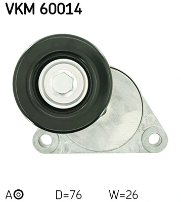 Compre VKM60014 SKF Reguladora de tensão da correia de transmissão