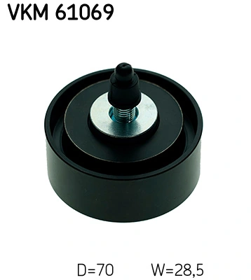 VKM61069 SKF Rolo parasita da correia de transmissão