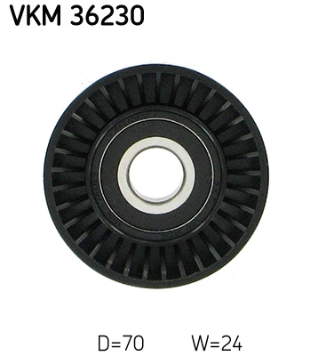 VKM36230 SKF Rolo de reguladora de tensão da correia de transmissão