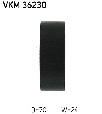 Rolo de reguladora de tensão da correia de transmissão SKF VKM36230 preço, a partir de 20,40 USD