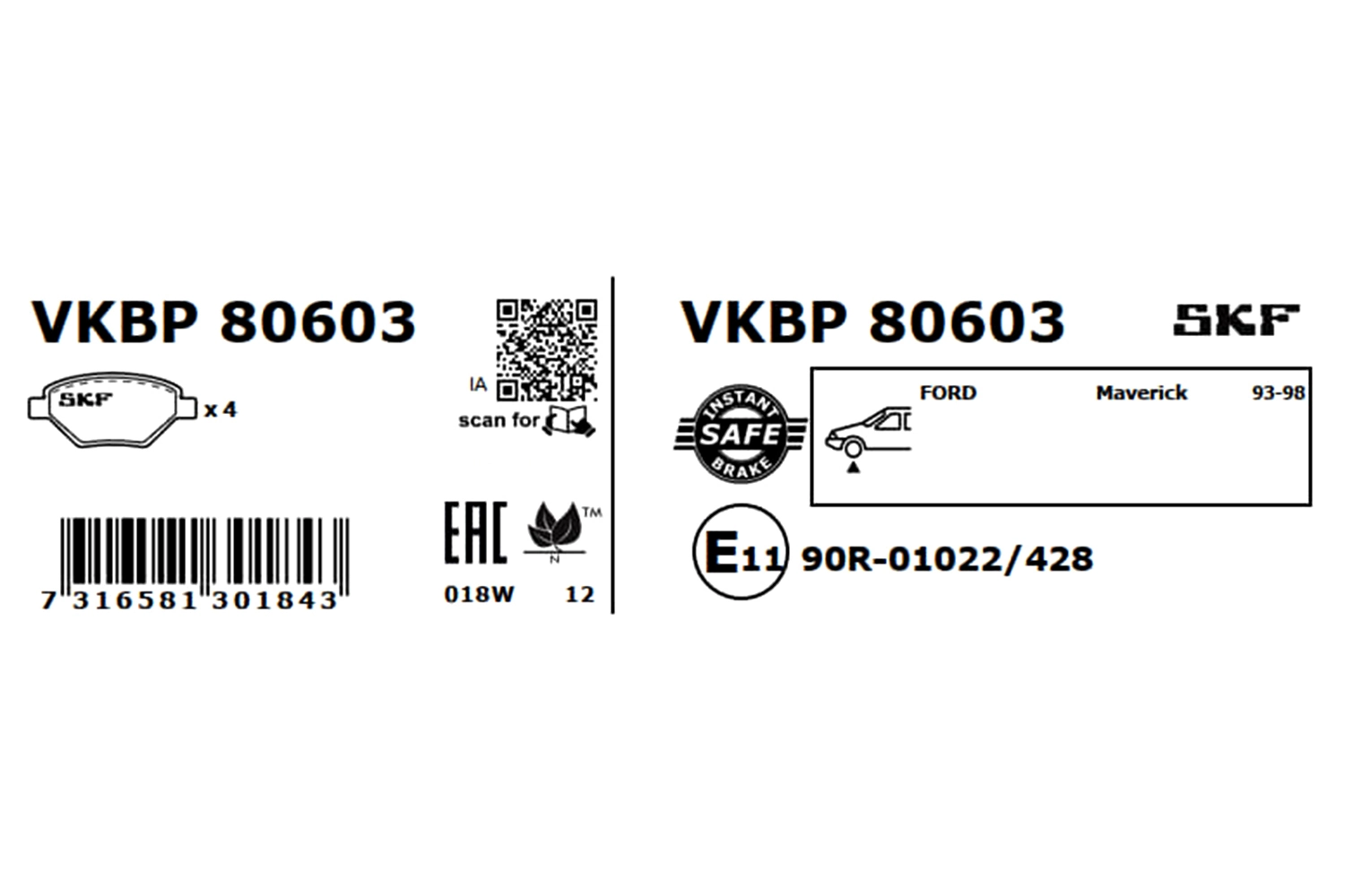 VKBP80603 SKF