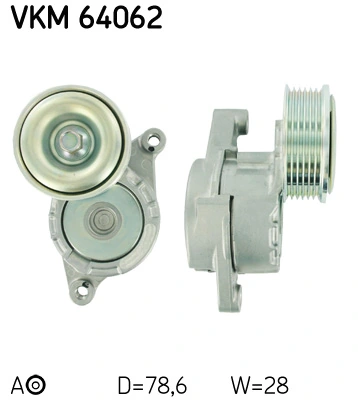 Compre Z60115980D Mazda Reguladora de tensão da correia de transmissão