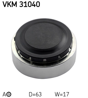 VKM31040 SKF Rolo de reguladora de tensão da correia de transmissão