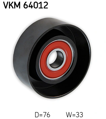 VKM64012 SKF Rolo de reguladora de tensão da correia de transmissão