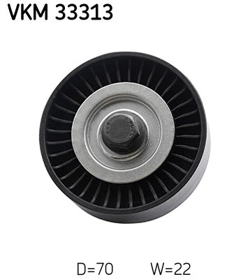VKM33313 SKF Rolo de reguladora de tensão da correia de transmissão