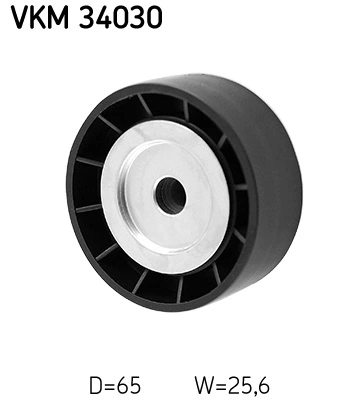 VKM34030 SKF Rolo parasita da correia de transmissão