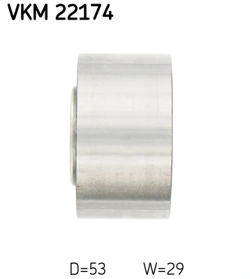 Rolo parasita da correia do mecanismo de distribuição de gás SKF VKM22174 preço, a partir de 22,40 USD