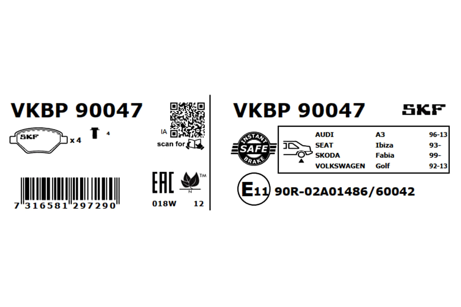 VKBP90047 SKF