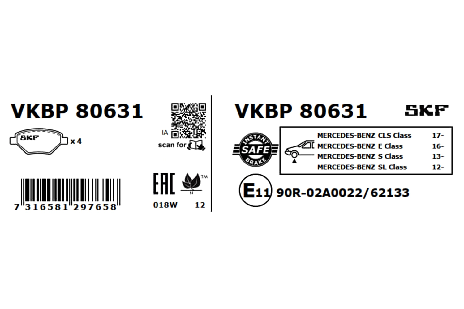 VKBP80631 SKF