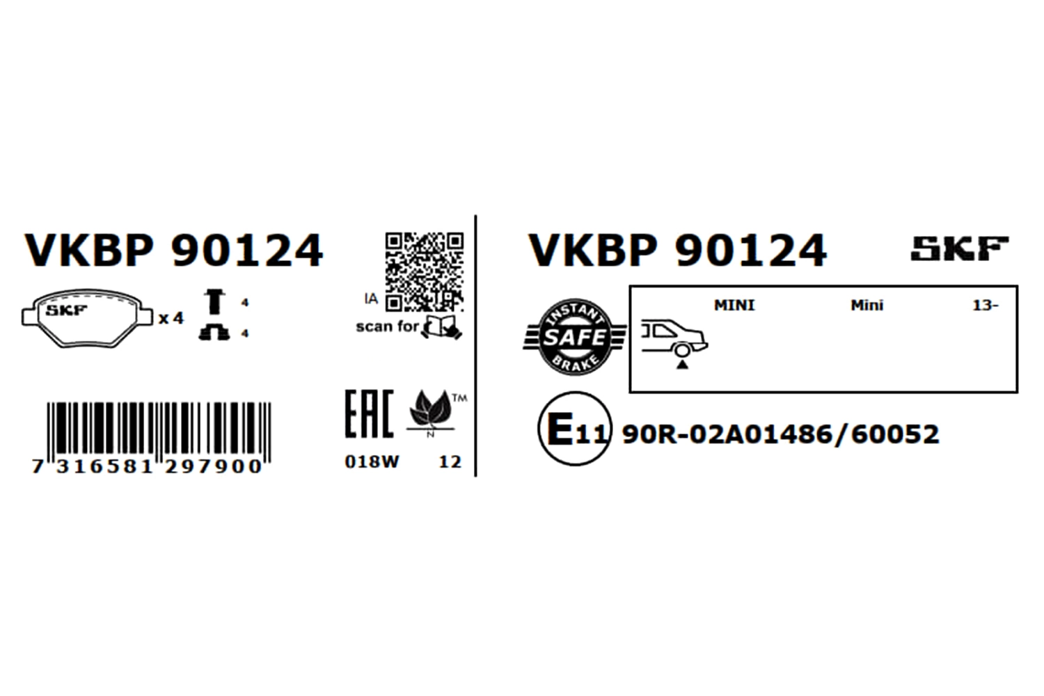 VKBP90124 SKF