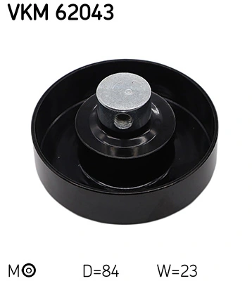 VKM62043 SKF Rolo parasita da correia de transmissão