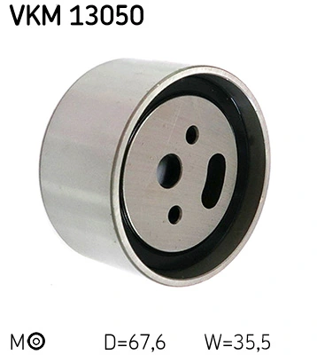 Rolo de reguladora de tensão da correia do mecanismo de distribuição de gás 81817 Peugeot/Citroen