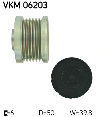 Polia do gerador SKF VKM06203 preço, a partir de 60,81 USD