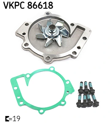 VKPC86618 SKF Bomba de água (bomba) de esfriamento