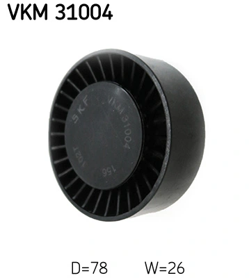 VKM31004 SKF Rolo de reguladora de tensão da correia de transmissão