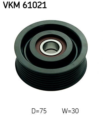 VKM61021 SKF Rolo parasita da correia de transmissão