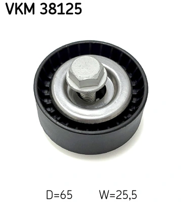 VKM38125 SKF Rolo parasita da correia de transmissão