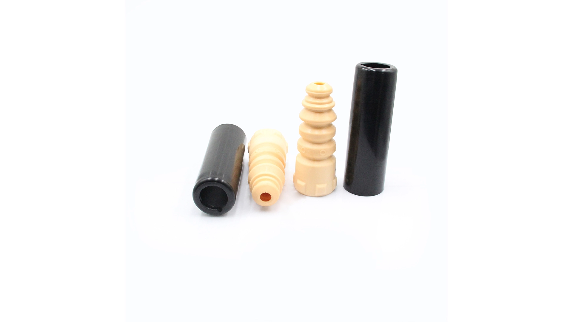 Pára-choque (grade de proteção) de amortecedor traseiro + bota de proteção 113449 VAG