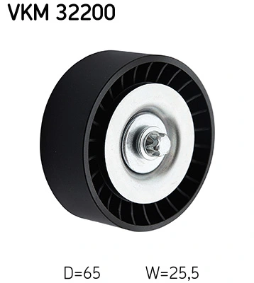 VKM32200 SKF Rolo parasita da correia de transmissão